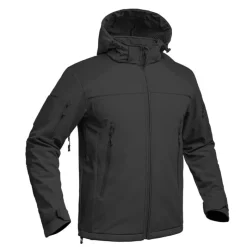 Veste Softshell Fighter A10® Homme Noire - Imperméable & Respirante*