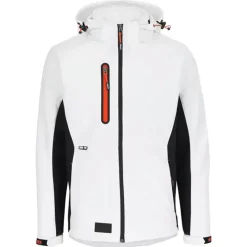 Veste Softshell Trystan ® Homme - Noir & Blanc*Herock