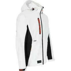 Veste Softshell Trystan ® Homme - Noir & Blanc*Herock