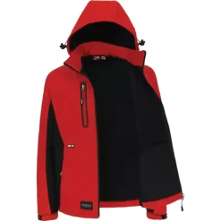 Veste Softshell Trystan Homme - Noir/Rouge - ®*Herock Online