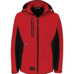Veste Softshell Trystan Homme - Noir/Rouge - ®*Herock Online