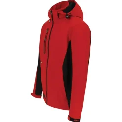 Veste Softshell Trystan Homme - Noir/Rouge - ®*Herock Online