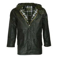 Veste Walker and Hawkes Poacher Vert Coton Ciré – style anglais*Walker & Hawkes Outlet