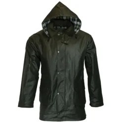 Veste Walker and Hawkes Poacher Vert Coton Ciré – style anglais*Walker & Hawkes Outlet